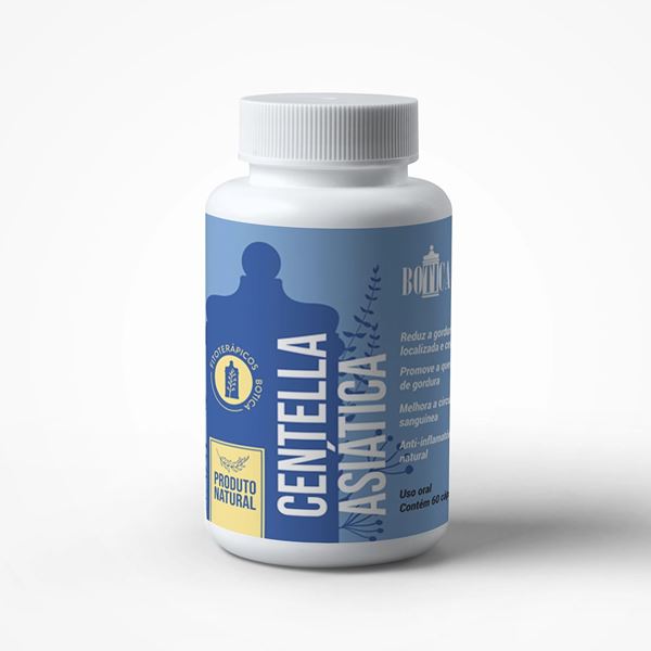 Centella Asiática 400mg 60 Cápsulas