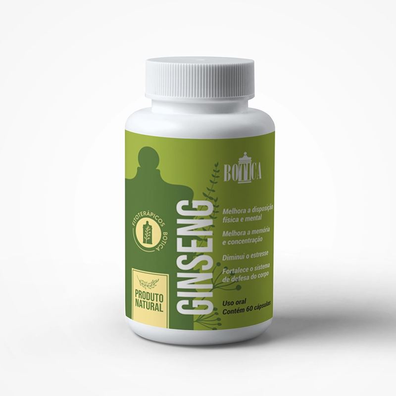 Ginseng 400mg 60 Cápsulas