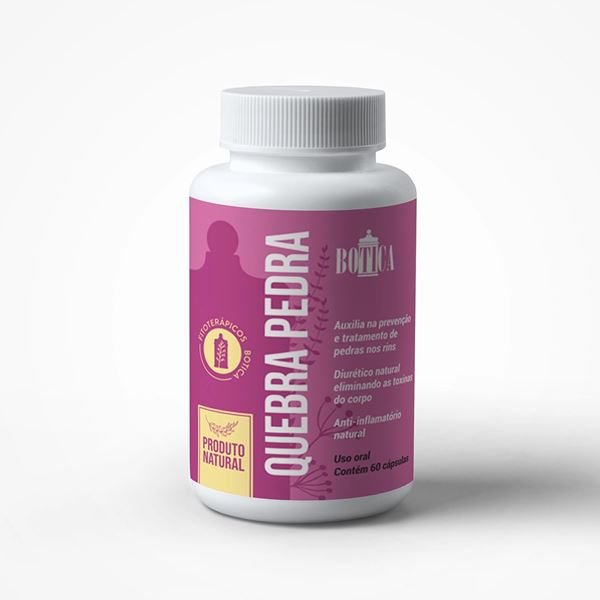 Quebra Pedra 400mg 60 Cápsulas 