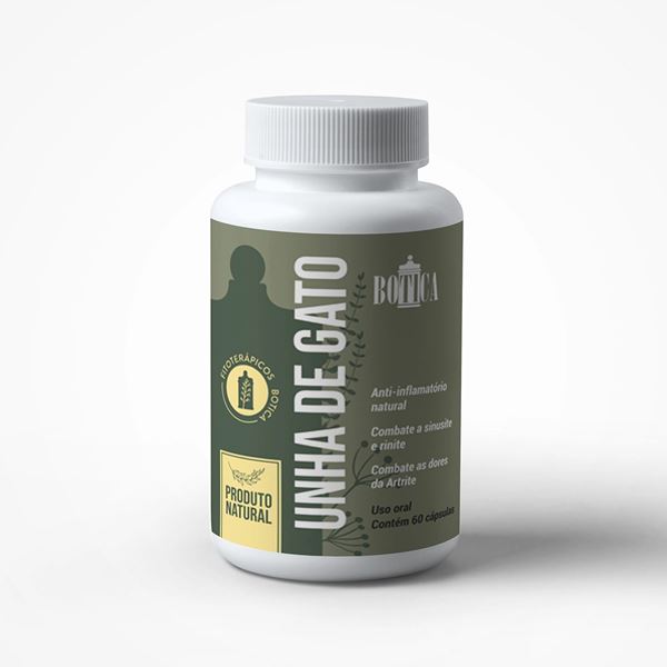 Unha de Gato 400mg 60 Cápsulas