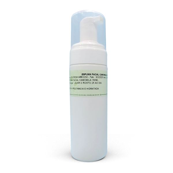 Espuma Facial Camomila 150ml