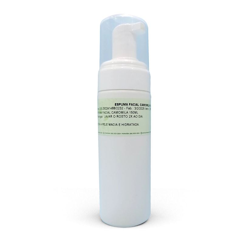 Espuma Facial Camomila 150ml