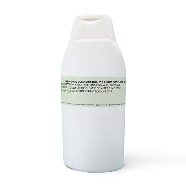 Hidratante de Ureia com Óleo de Girassol e Vitamina E (Com Perfume) 250g Hidratante de Ureia com Óleo de Girassol e Vitamina E (Com Perfume) 250g