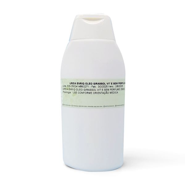 Hidratante de Ureia com Óleo de Girassol e Vitamina E (Sem Perfume) 250g Hidratante de Ureia com Óleo de Girassol e Vitamina E (Sem Perfume) 250g