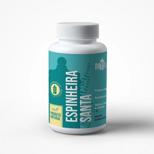 Espinheira Santa 400mg 60 Cápsulas