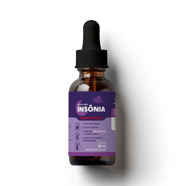 Gotas para Insônia 30ml (MELATONINA + COMPLEXO B)