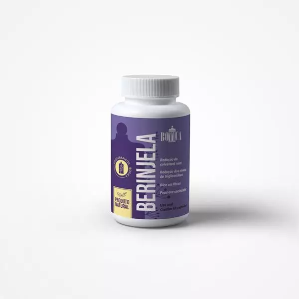Berinjela 400mg 60 Cápsulas