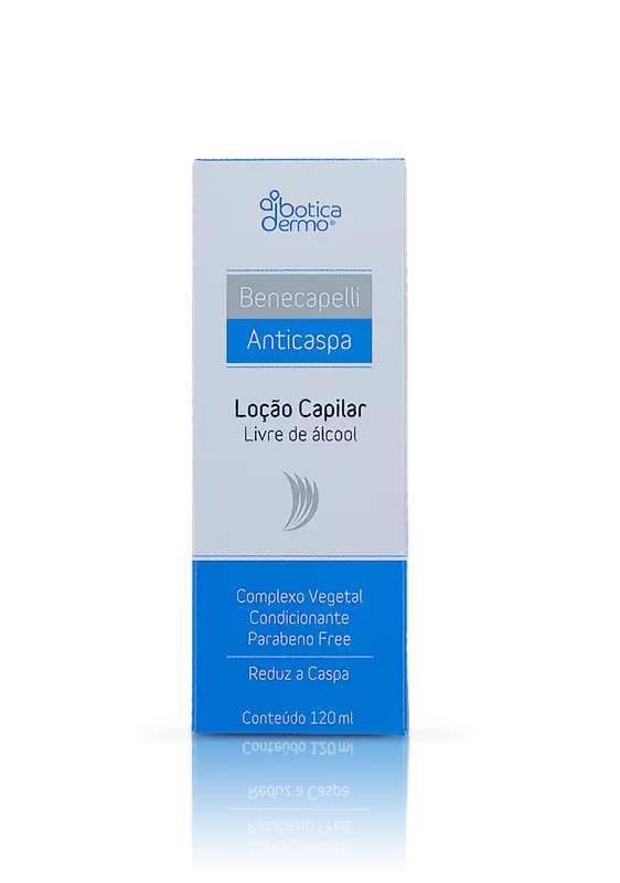 Benecapelli Loção Capilar Anticaspa Livre de Álcool  120ML
