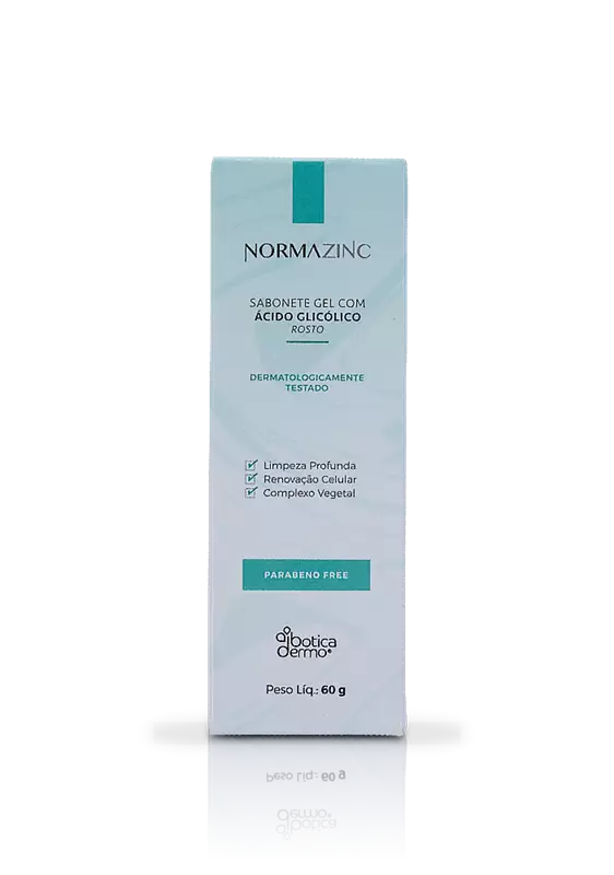 NORMAZINC  SABONETE ÁCIDO GLICÓLICO 60G