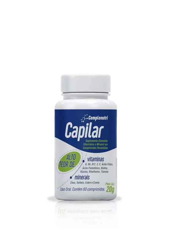 COMPLENUTRI CAPILAR (CABELOS & UNHAS) 60 Comprimidos