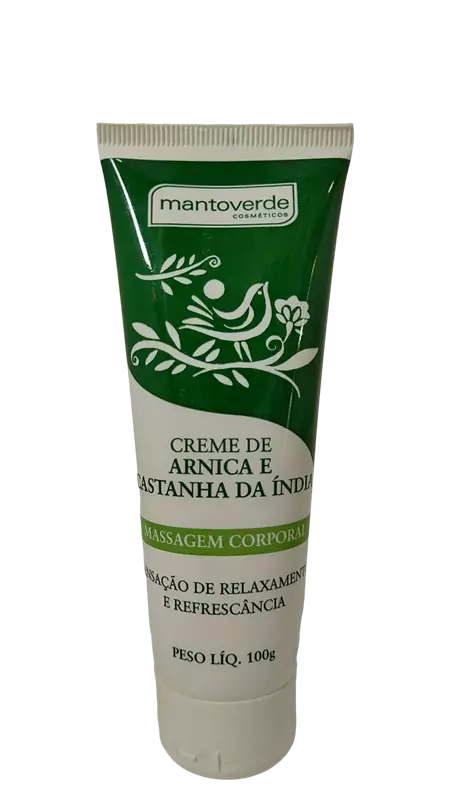 CREME DE MASSAGEM CORPORAL DE ARNICA E CASTANHA DA ÍNDIA � 200G