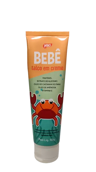 TALCO EM CREME YACI BEBÊ 100G
