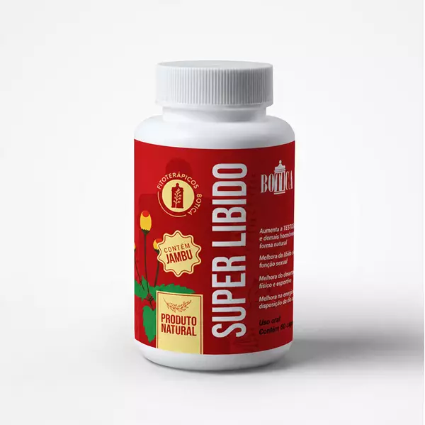 Super Libido Natural - 60 cápsulas (MACA PERUANA/ TRIBULUS)