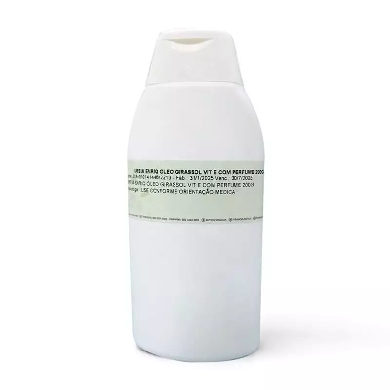 Hidratante de Ureia com Óleo de Girassol e Vitamina E (Com Perfume) 200g